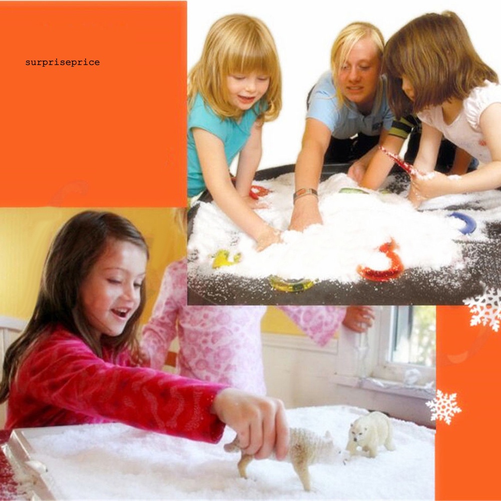 Bột tuyết nhân tạo có thể tái sử dụng trang trí giáng sinh/ tiệc cưới chất lượng cao