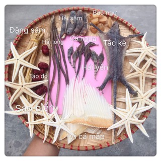 10 món ngâm riệu trong 1 bình 5-7lit