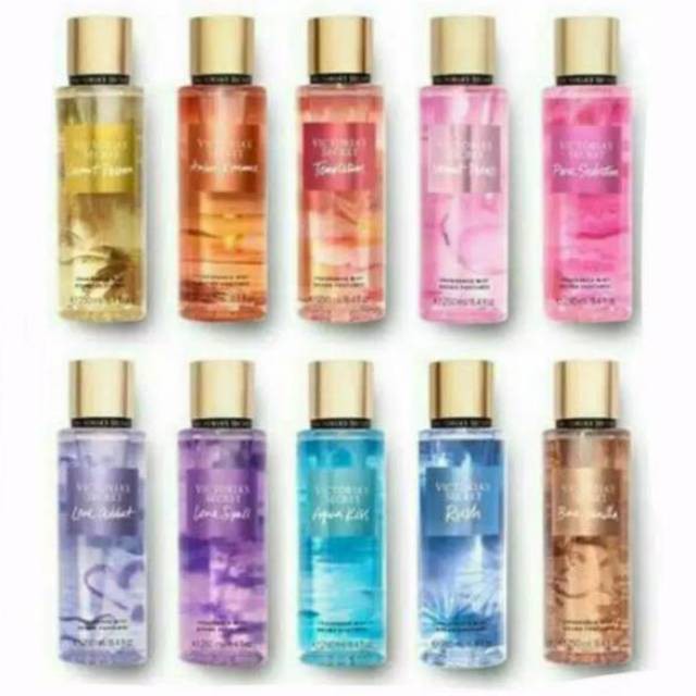 [Phân loại-Tester 10ml] Victoria Secret Xịt Thơm Nước Hoa Toàn Thân Lưu Hương Mịn Da mini 10ml