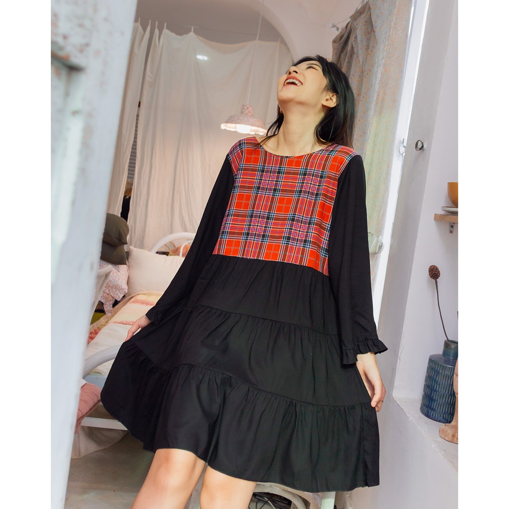 Đầm BabyDoll Tầng Phối | BigBuy360 - bigbuy360.vn