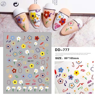 Sticker Kute Dán Móng