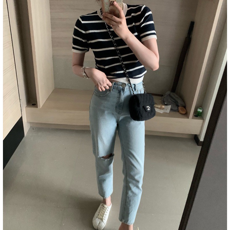 Áo Tay Ngắn Phong Cách Retro Dễ Thương Cho Nữ | BigBuy360 - bigbuy360.vn