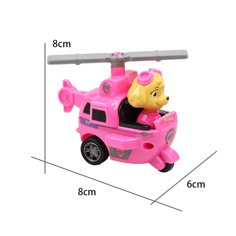 [Hàng mới về] Combo 6 chiếc xe Mini Paw Patrol Dog Xe Kéo cho bé