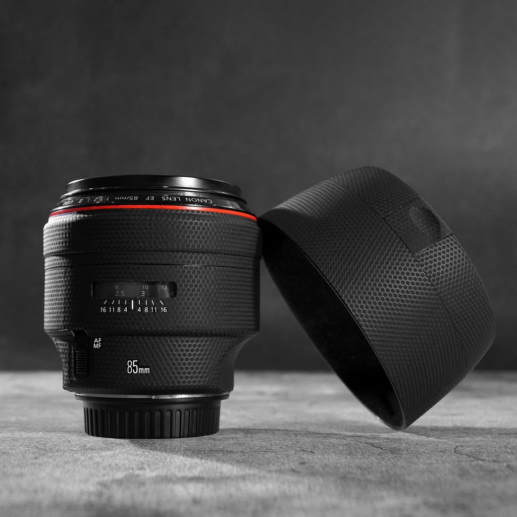 Skin 3M Cho lens CANON 24-70L, 35L,50L,85L,17-40L,24-105L,135L - Skin Cắt Sẵn Theo Chi Tiết Ống Kính Chỉ Cần Lột Ra Dán