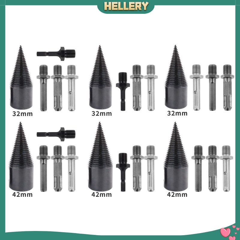 Mũi Khoan Gỗ Lửa Tốc Độ Cao Chia Ngăn Hình Nón
