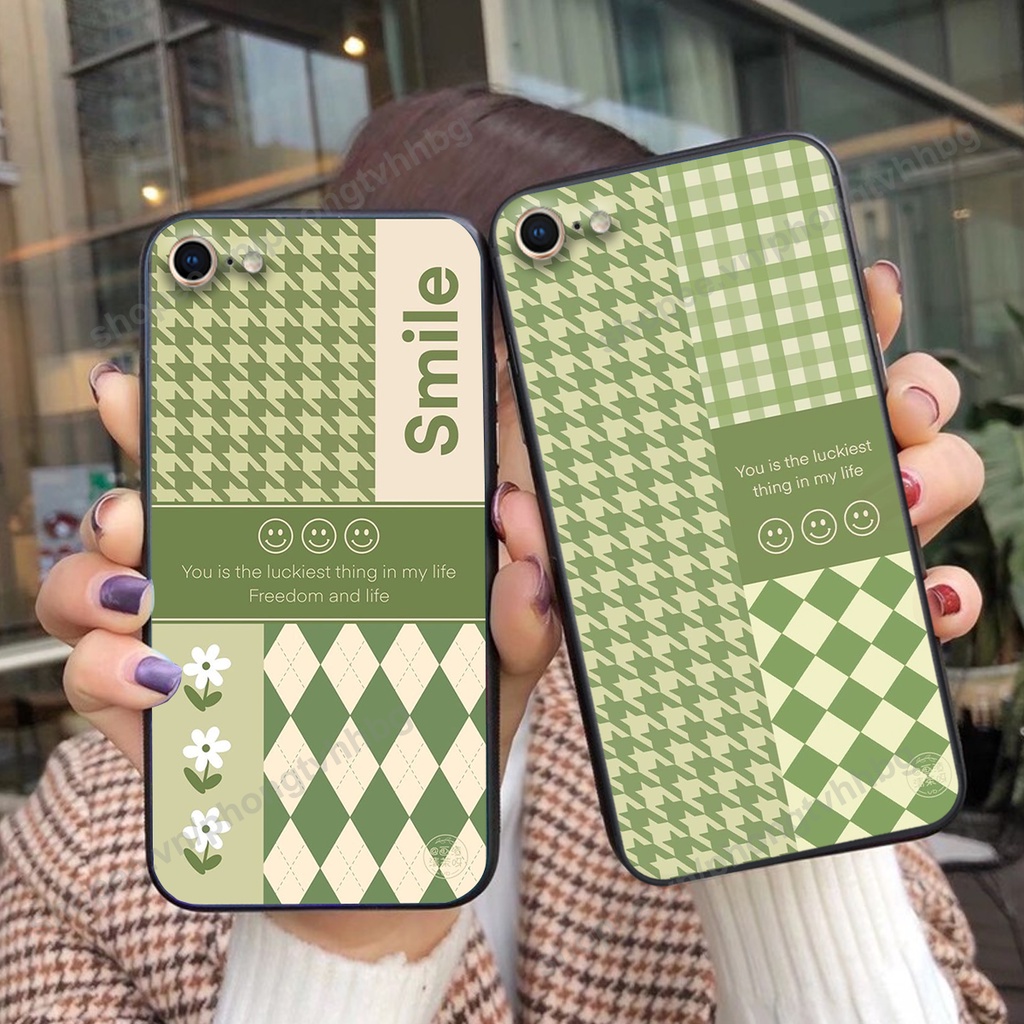 ỐP LƯNG IPHONE 5/5S/5SE- IPHONE 6/6S-IPHONE 6/6S PLUS-IPHONE 7/8-IPHONE SE 2020 trái tim đẹp gấu bo viền cực cute