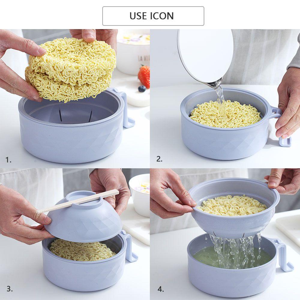 Bộ Tô Muỗng Đũa Ăn Mì Pasta Pota 1 Ramen Bolon1