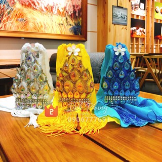 Mão bà Quan Âm mẫu sen hột đá khung lưới - QAS