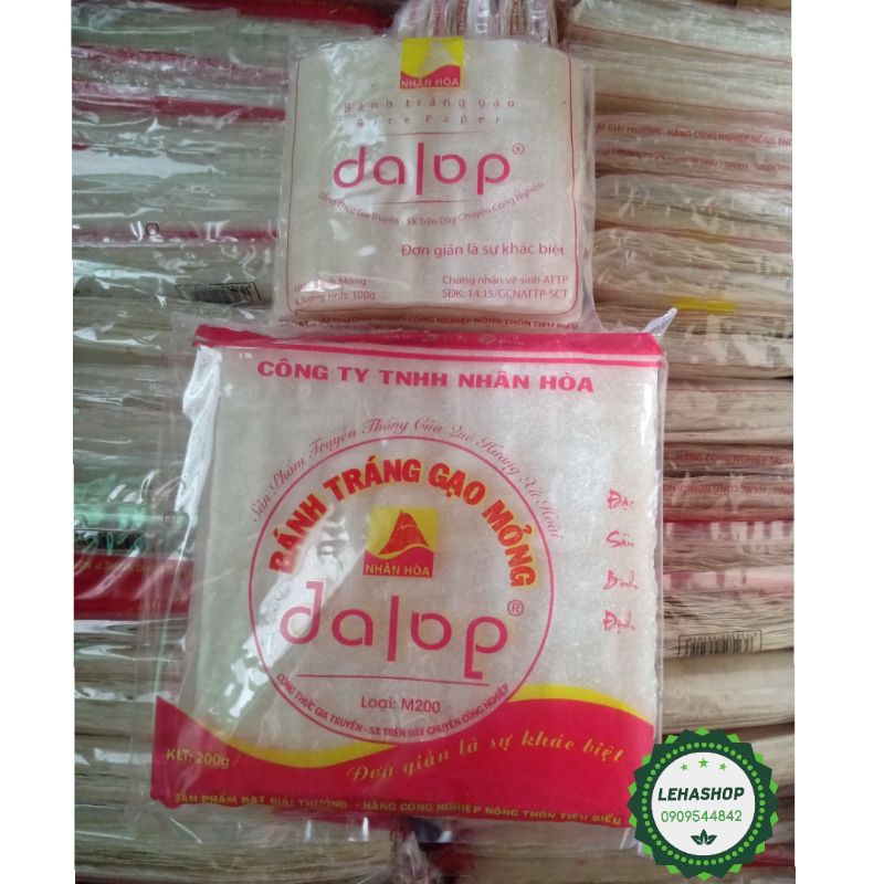 [Giá tốt] Bánh tráng chả ram 100gr