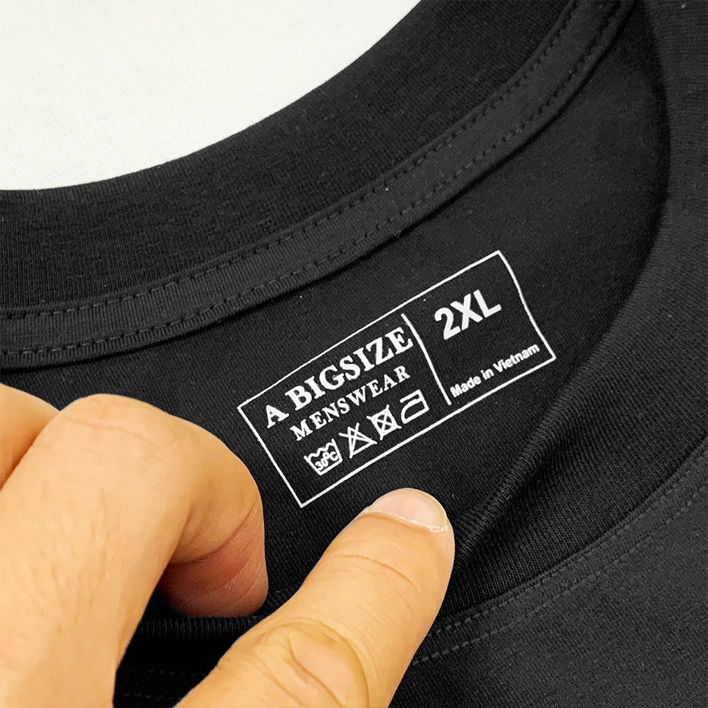 Áo Thun Nam Cỡ Lớn 70- 110kg LN01 Hổ Gầm ABS Menswear