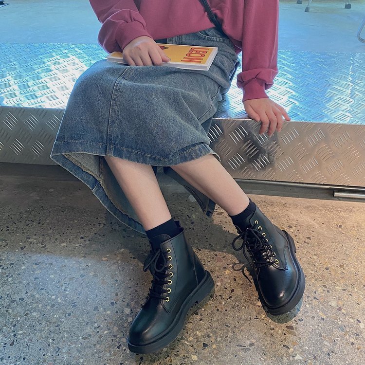 Giày bốt cổ cao da mềm phong cách hợp thời trang | BigBuy360 - bigbuy360.vn