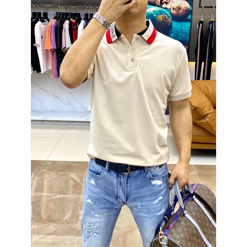 Áo thun polo Burberry chất liệu cotton thời trang xuân hè dành cho nam #32