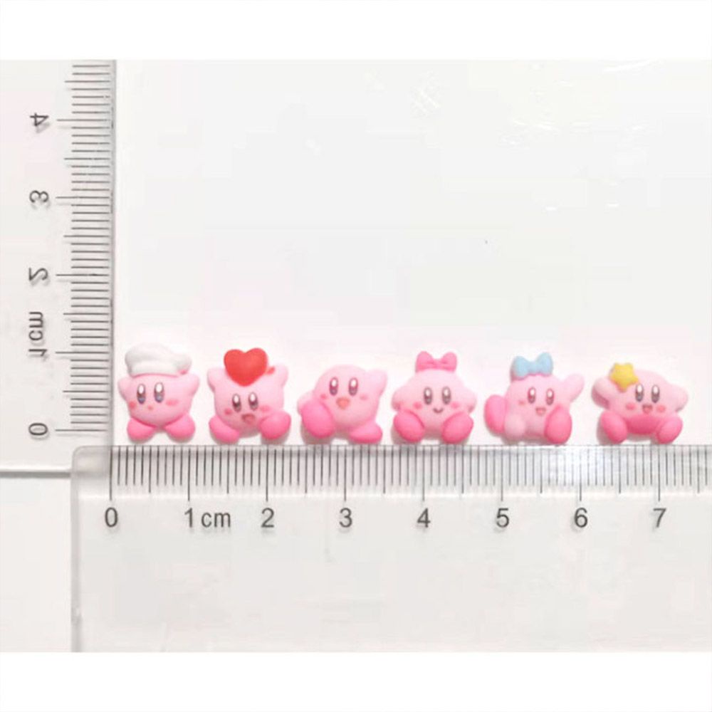 [Hàng mới về] Set 10 phụ kiện trang trí móng tay 3d DIY màu hồng dễ thương