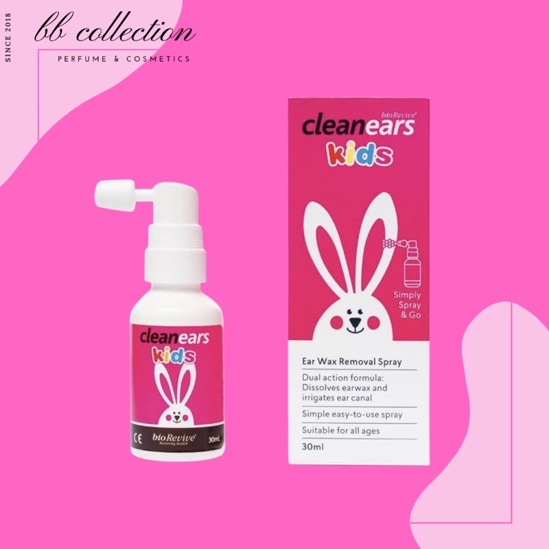 Xịt Tan Ráy Tai Clean Ears Kids 30ml Của Úc