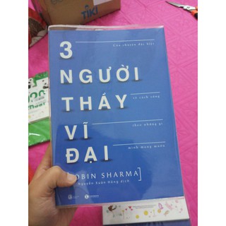 Sách - Ba Người Thầy Vĩ Đại (Tái Bản)