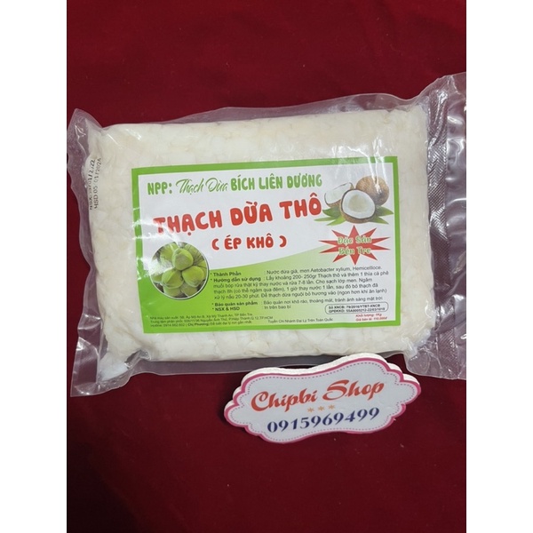 thạch dừa ép thô (1kg)