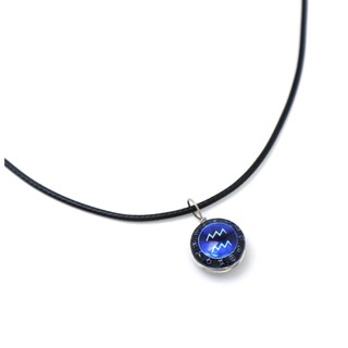 Dây chuyền 12 cung hoàng đạo - Cung Bảo Bình - VTN0230 - 14mm