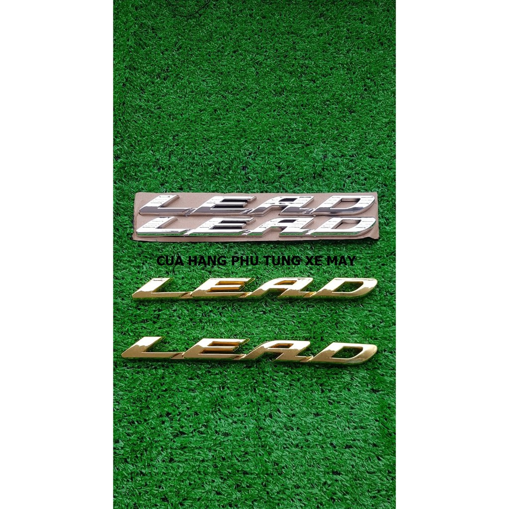 Tem Lead Chữ Nổi - 1 Cặp