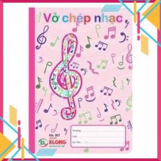[Combo 5 cuốn] Vở chép nhạc KLONG 36tr , MS: 007