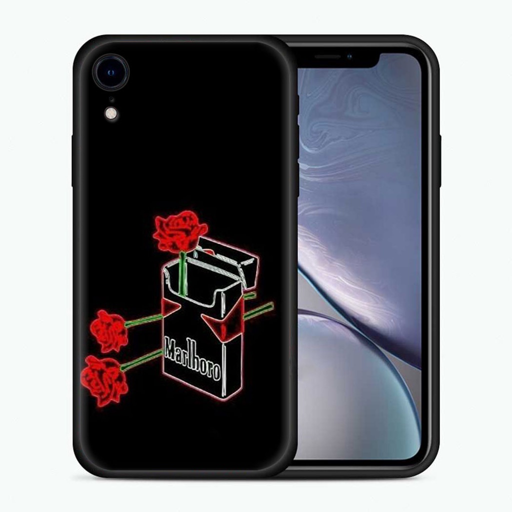 Ốp điện thoại họa tiết logo marlboro red cho iPhone 11 Pro 5 5s SE 6 6s 7 8 Plus X XR XS Max 27IOO