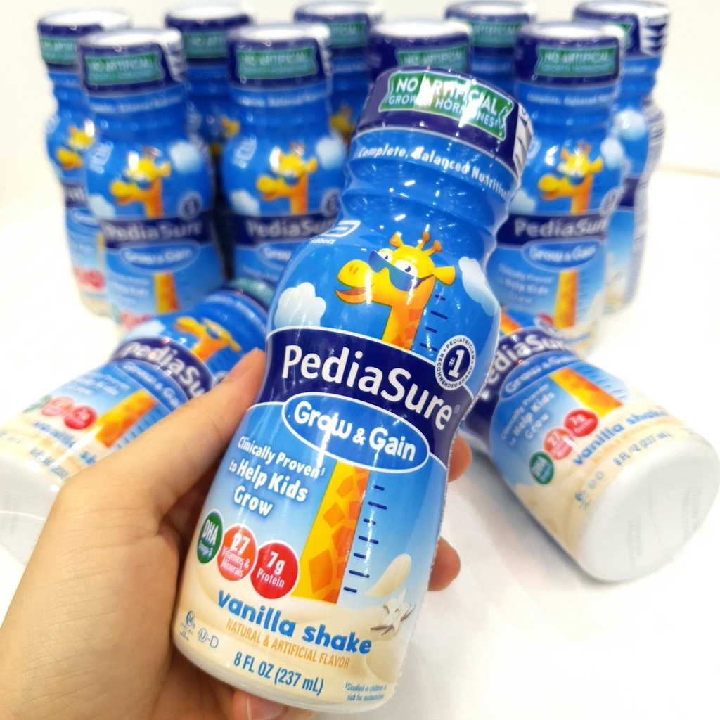 Sữa công thức pha sẵn Pediasure vị Vani 237ml