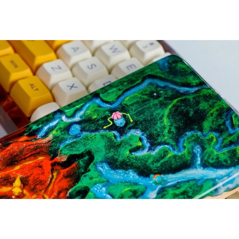 Kê tay bàn phím Pokemon.Wrist Rest Resin Pokemon.
