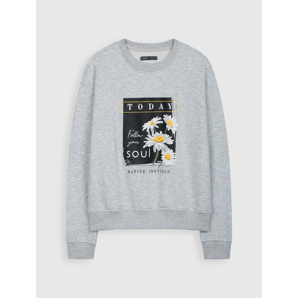 Áo nỉ nữ CANIFA cotton USA họa tiết thời trang - 6TW20W002 | BigBuy360 - bigbuy360.vn