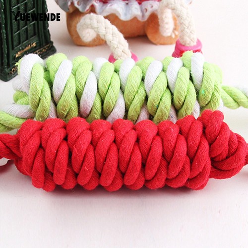 Đồ chơi gặm răng bằng dây dành cotton cho thú cưng