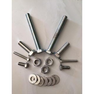1 kg bu lông, ê cu, long đen 6,8,10,12