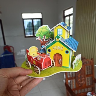 Mô hình ghép giấy 3D