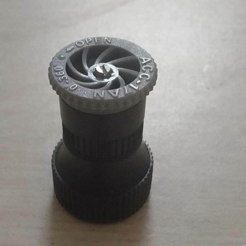 Đầu Phun Chỉnh Góc 0-360 Độ Ren Trong 21mm - Béc Tưới Luống Hoa, Cây Bụi Nhựa Cao Cấp