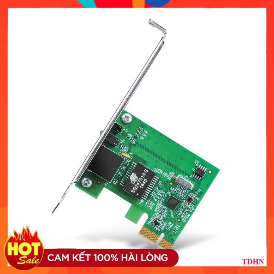 [Hãng] TP-Link Card mạng Wifi PCIe 10/100/1000Mbps Quản lý LAN thuận tiện - TG-3468 -Hãng phân phối chính thức