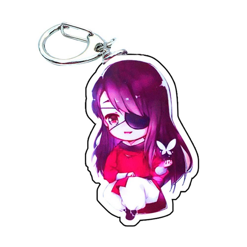 Móc Chìa Khóa Bằng Acrylic In Họa Tiết Hoạt Hình PATRICIA Tian Guan Ci fu Hai Mặt Cho Xe Hơi