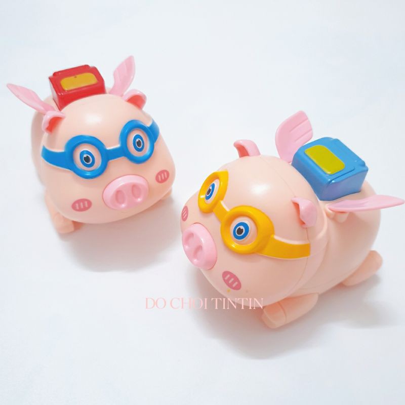 ( HTT01 ) Đồ chơi chú heo tốc độ chạy đà siêu dễ thương