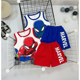 Bộ Cotton Siêu Nhân cực chất bé trai (9-18kg)