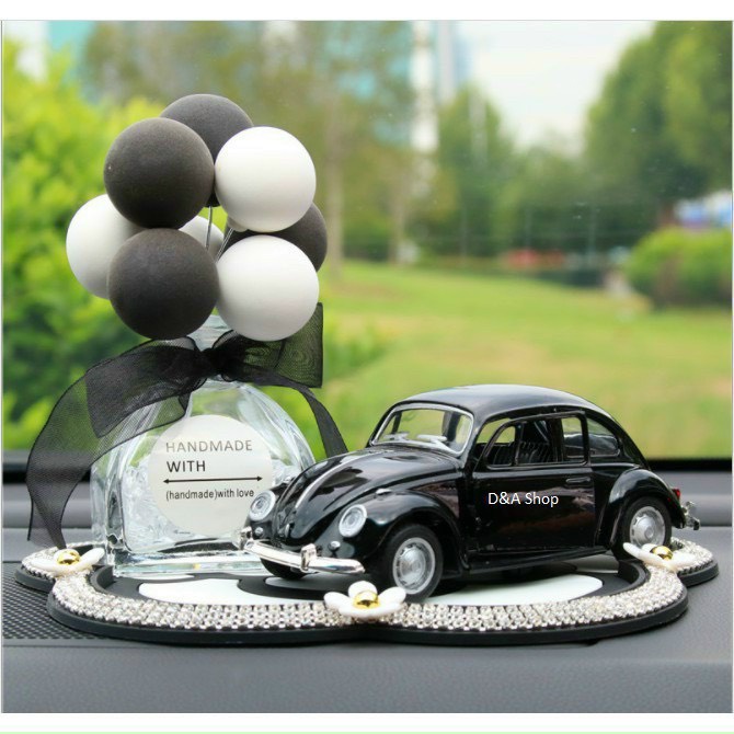 Ô tô trang trí nội thất táp lô+ lọ bóng + thảm hoa đính đá trang trí taplo xe màu hồng, đen, đỏ, trắng