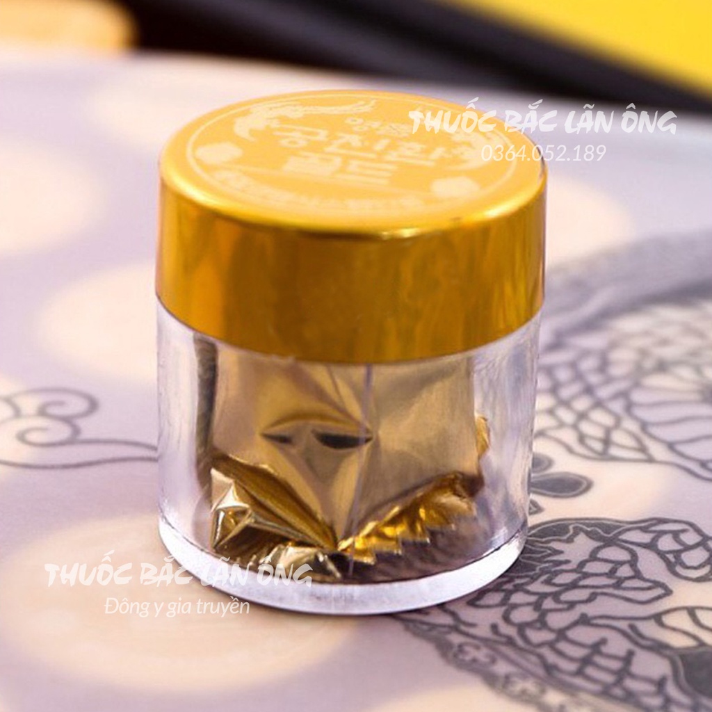 An cung hoàn Hồng Sâm Gyoungju Hàn Quốc (Hộp 10v) - Thuốc Bắc Lãn Ông