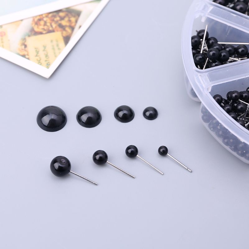 410 Mắt Nhựa 4-12mm Cho Búp Bê