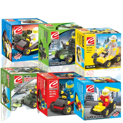 Bộ đồ chơi LEGO lắp ráp Xe Công Trường cỡ nhỏ 31 chi tiết Kid_House Kid_Center
