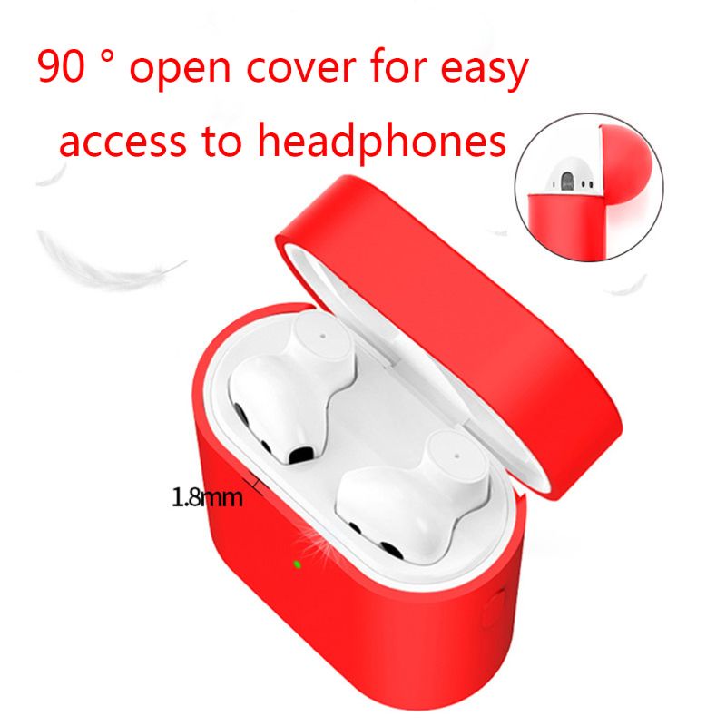 Vỏ Bảo Vệ Hộp Sạc Tai Nghe Bluetooth Không Dây Xiao-mi Air 2 Bằng Silicon Chống Trầy | BigBuy360 - bigbuy360.vn