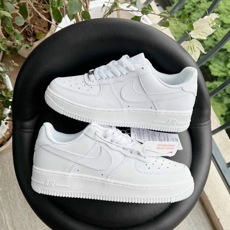 Giày Thể Thao Nam Nữ Sneaker Jordan Jd 1 Màu Full SIze - Giày Sneaker Air Force 1 Trắng, AF1 Cổ Thấp
