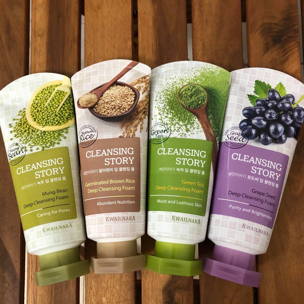 Sữa rửa mặt sạch sâu  Cleansing Story KWAILNARA 120ml