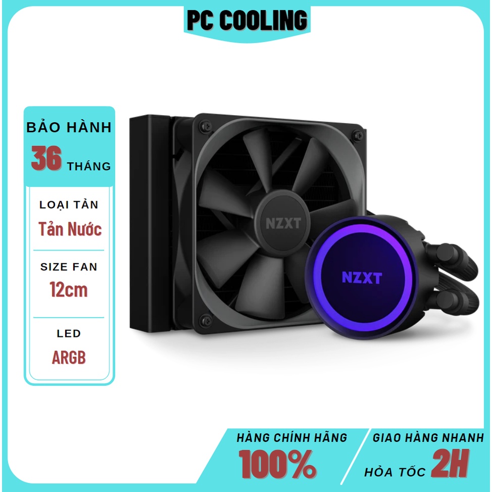 Tản nhiệt nước NZXT Kraken 120 (RL-KR120-B1)