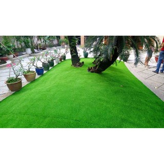 Thảm cỏ  nhân tạo sân vườn trải sàn 10mm loai tốt