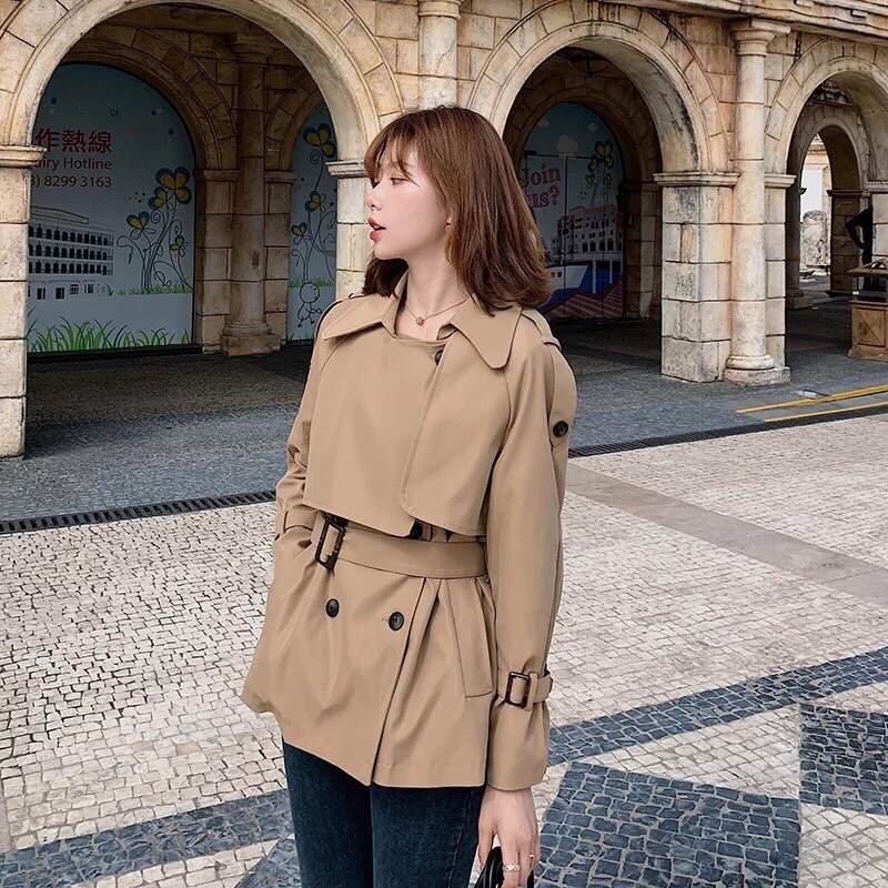 ⚡️ÁO TRENCH COAT⚡️ Áo măng tô/ áo Trench coat dáng lỡ 3 màu kèm belt