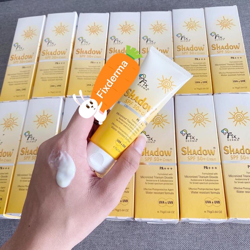 ✅(Chính Hãng) Kem chống nắng Fixderma Shadow SPF 50+  Cream, SPF 30+ Gel