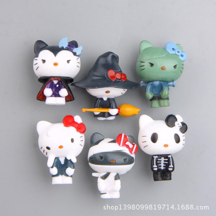 Bộ 6 Búp Bê Phù Thủy Hello Kitty