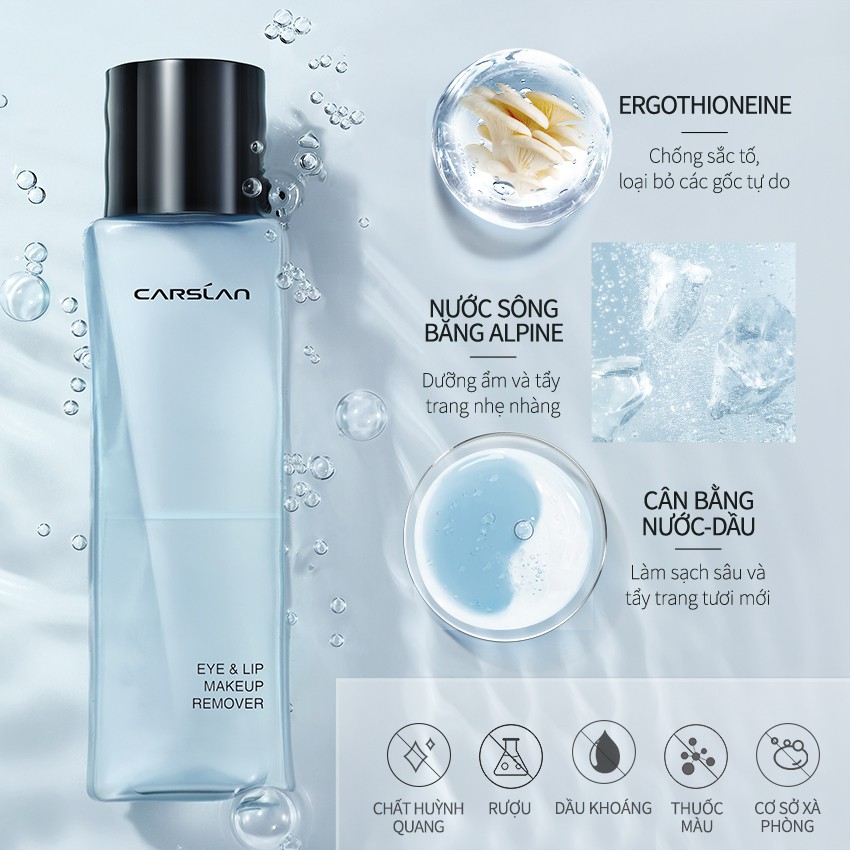 Dầu Tẩy Trang Carslan Chiết Xuất Thực Vật Làm Sạch Sâu 120ml