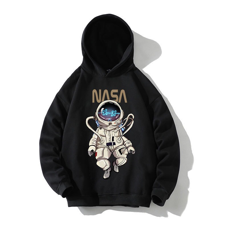 Áo Khoác Hoodie Unisex Nam Nữ In Hình NASA Form Rộng Ulzzang HD05