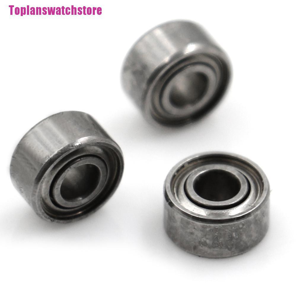 (TOPL) Bộ 10 Vòng Bi Chính Xác 2 * 5 * 2.5mm MR52ZZ Cho Con Quay Đồ Chơi Spinner